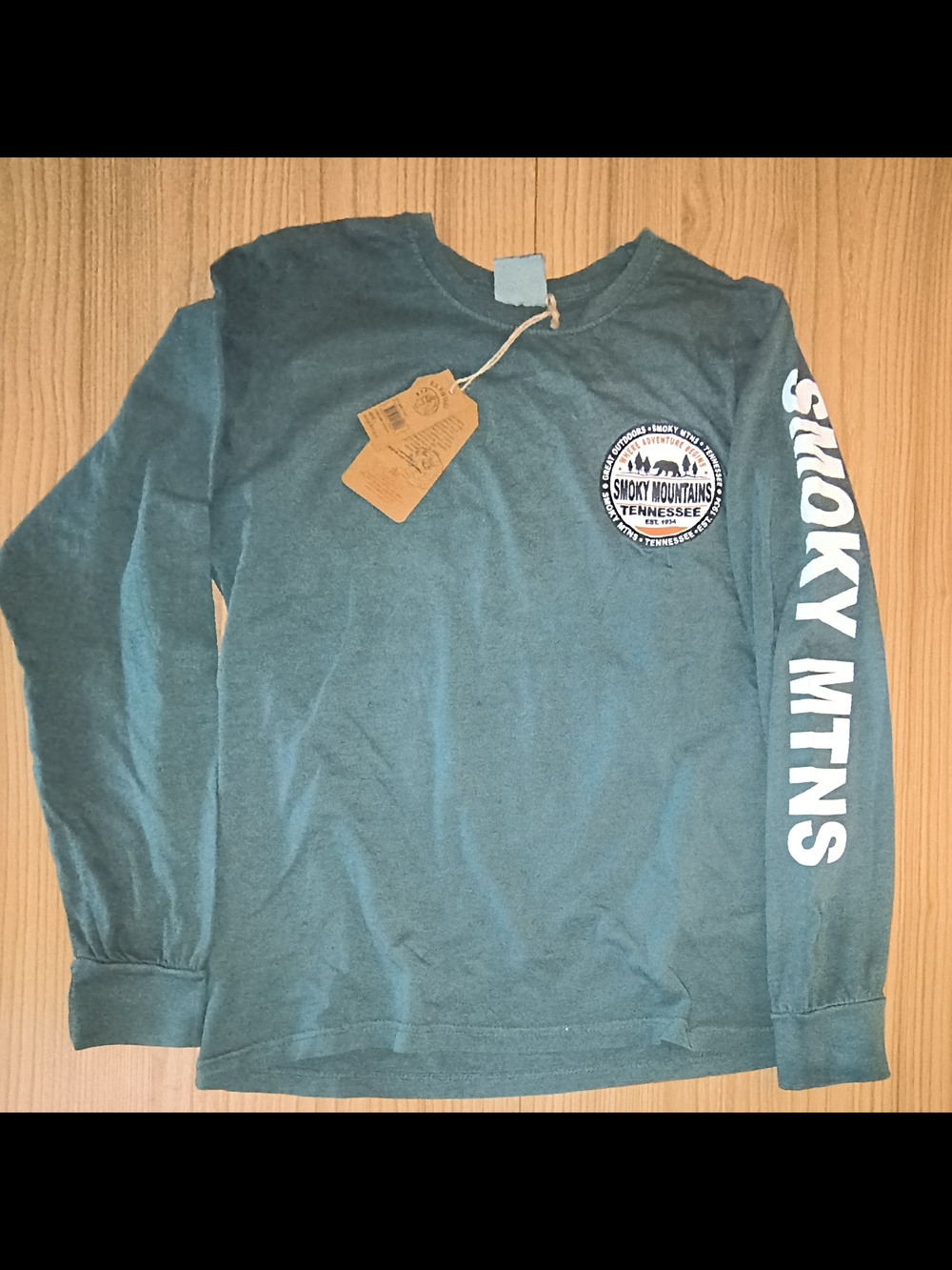 (B3g1) Smoky Mountains Tennessee Long Sleeve Tee